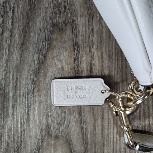 Coach White Bag with Vibrant Celestial Motifs Observed By Us Collab - Picture 6 of 9